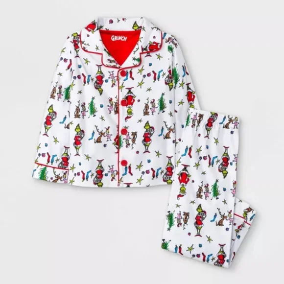 Disney Pajamas 2t Licensed Grinch Pjs Poshmark